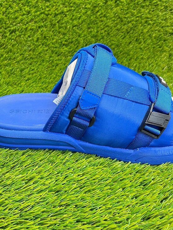 Seichi Yoroi V2 Mens Size 10 Cobalt Blue Beach Walking Casual Slide Sandals main image 4